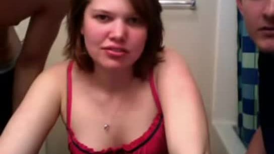Slut with 2 cocks on cam