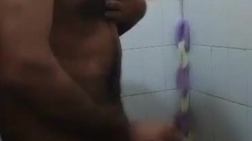 Handjob in bathroom Delhi boy